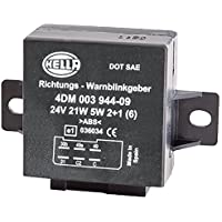 HELLA 4DM 003 944-091 Relé de intermitencia - 24V - 6polos - atornillado - eléctrico - con soporte